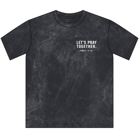 Prayer Support Tee — “Let’s Pray Together” Vintage Crewneck