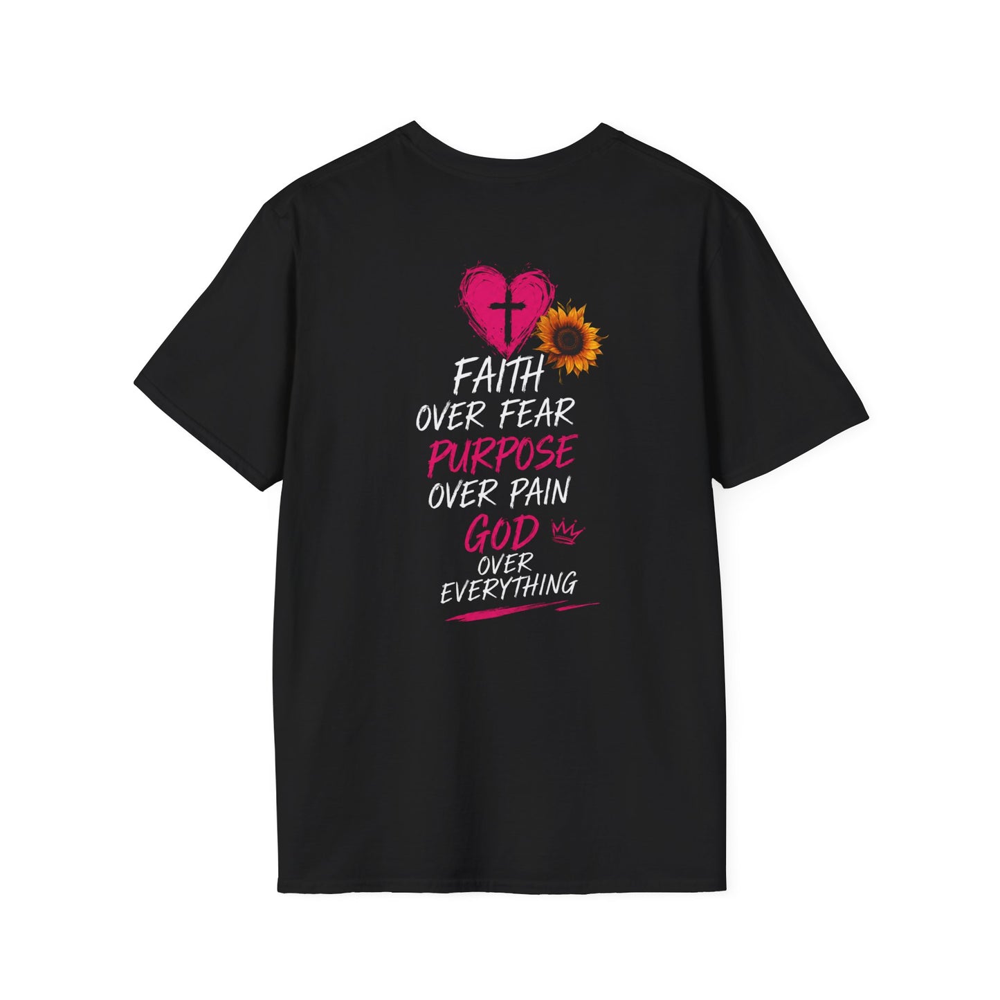 Guard Your Heart T-Shirt — Floral Afrocentric Empowerment Tee