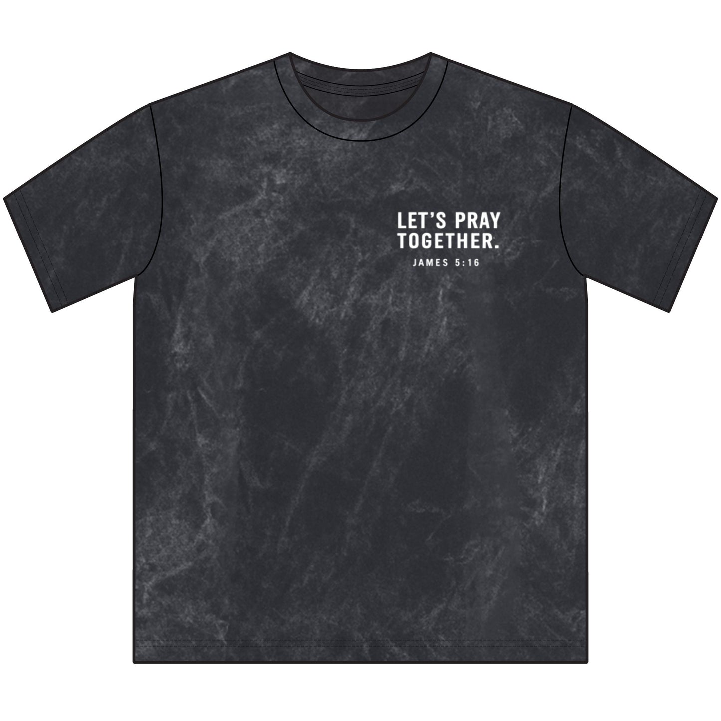 Prayer Support Tee — “Let’s Pray Together” Vintage Crewneck