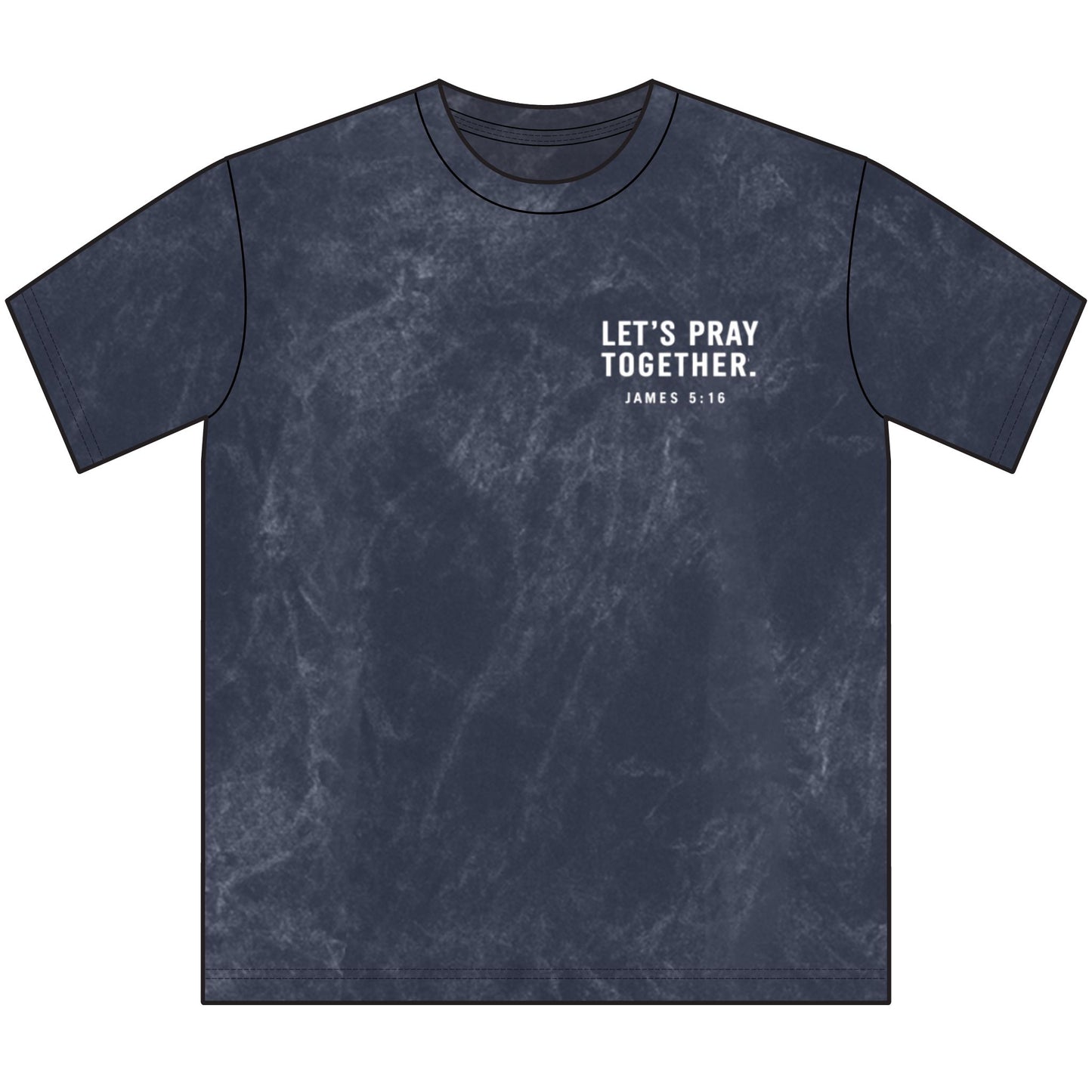 Prayer Support Tee — “Let’s Pray Together” Vintage Crewneck