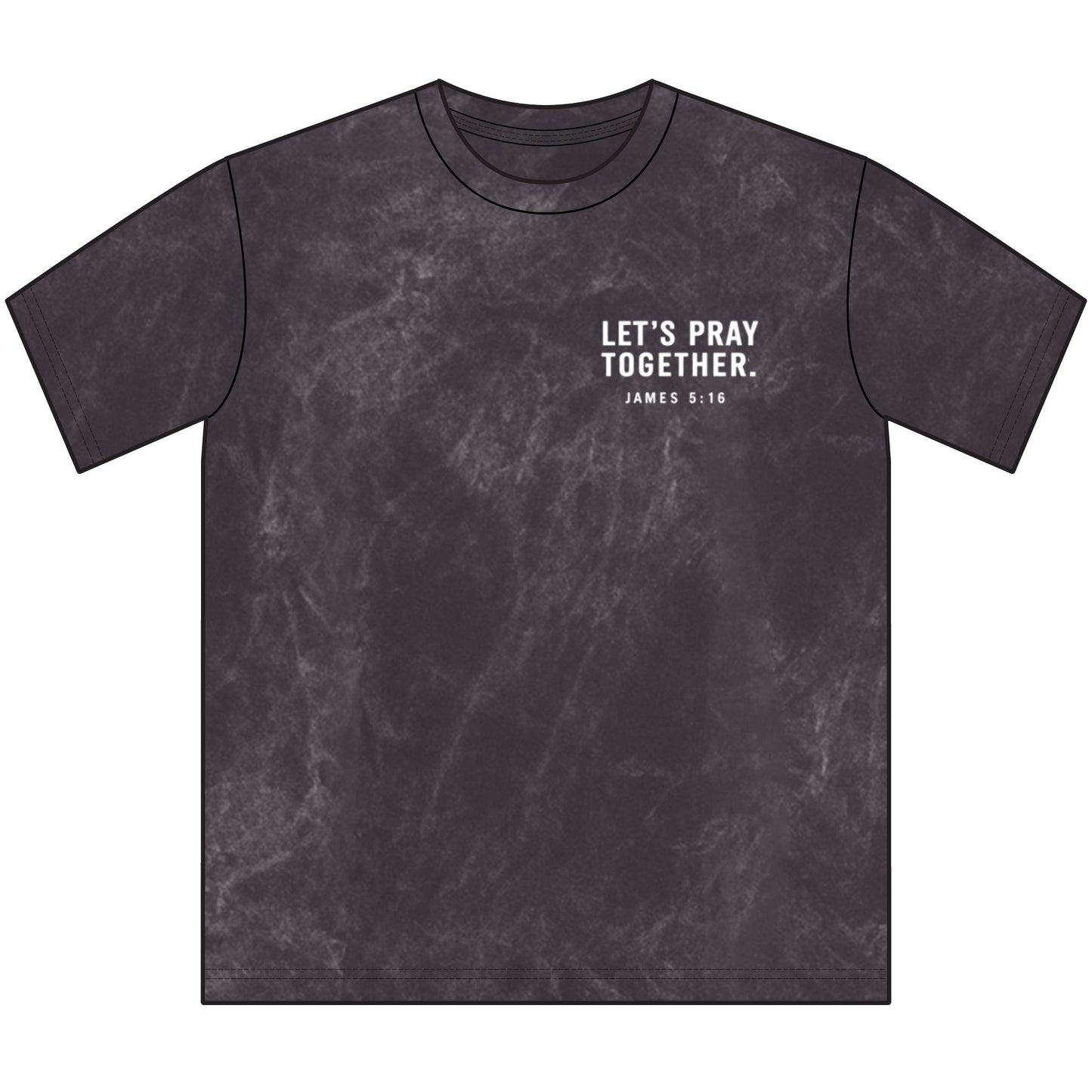 Prayer Support Tee — “Let’s Pray Together” Vintage Crewneck